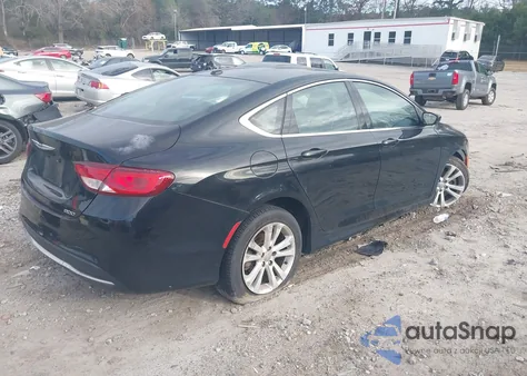 2016 Chrysler 200 Limited z USA, uszkodzony, nr VIN 1C3CCCAB1GN106402